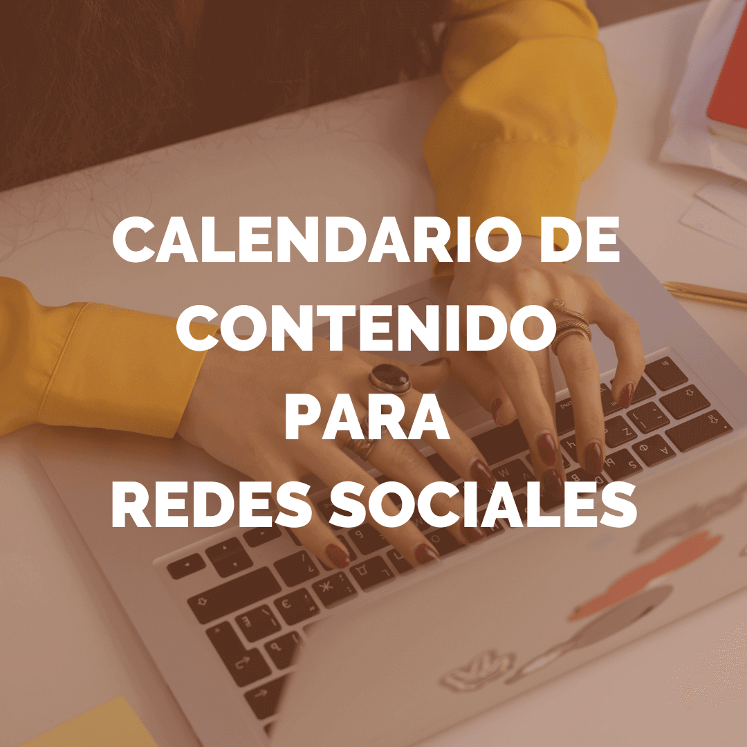 Calendario de contenido para redes sociales